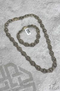 Özel Seri Taşlı Markazit Gümüş Set