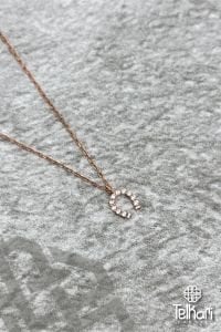 At Nalı Gümüş Şans Kolyesi