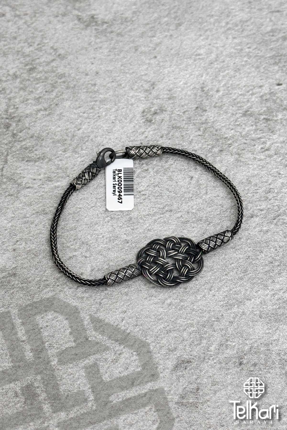 Aşk Düğümü 1000 Ayar Kazaziye Gümüş Bileklik