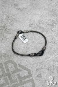 El Örmesi Düğüm Model Kazaziye Gümüş Bileklik