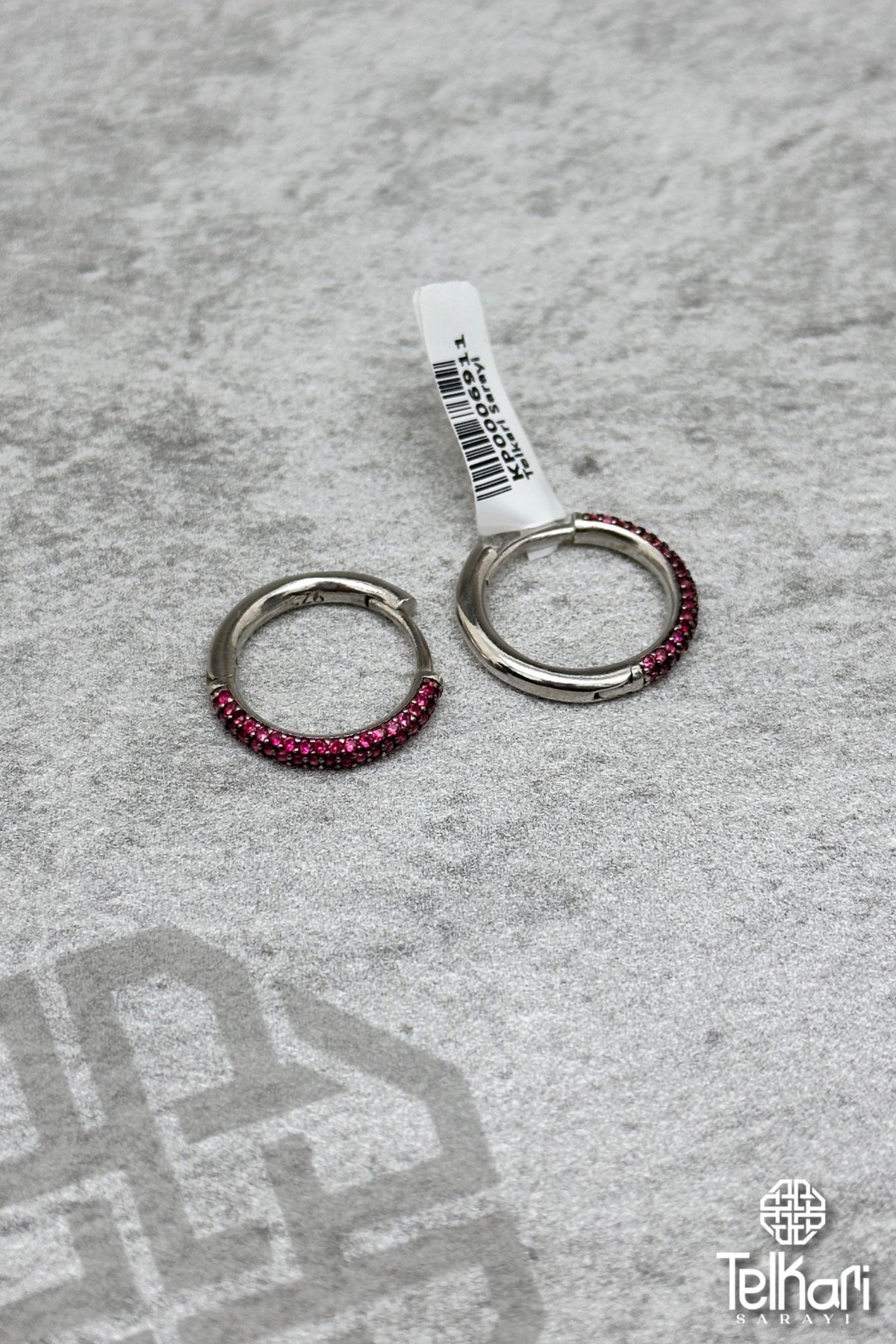 Circle Gümüş Küpe