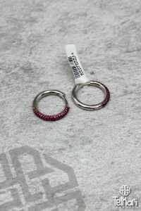 Circle Gümüş Küpe