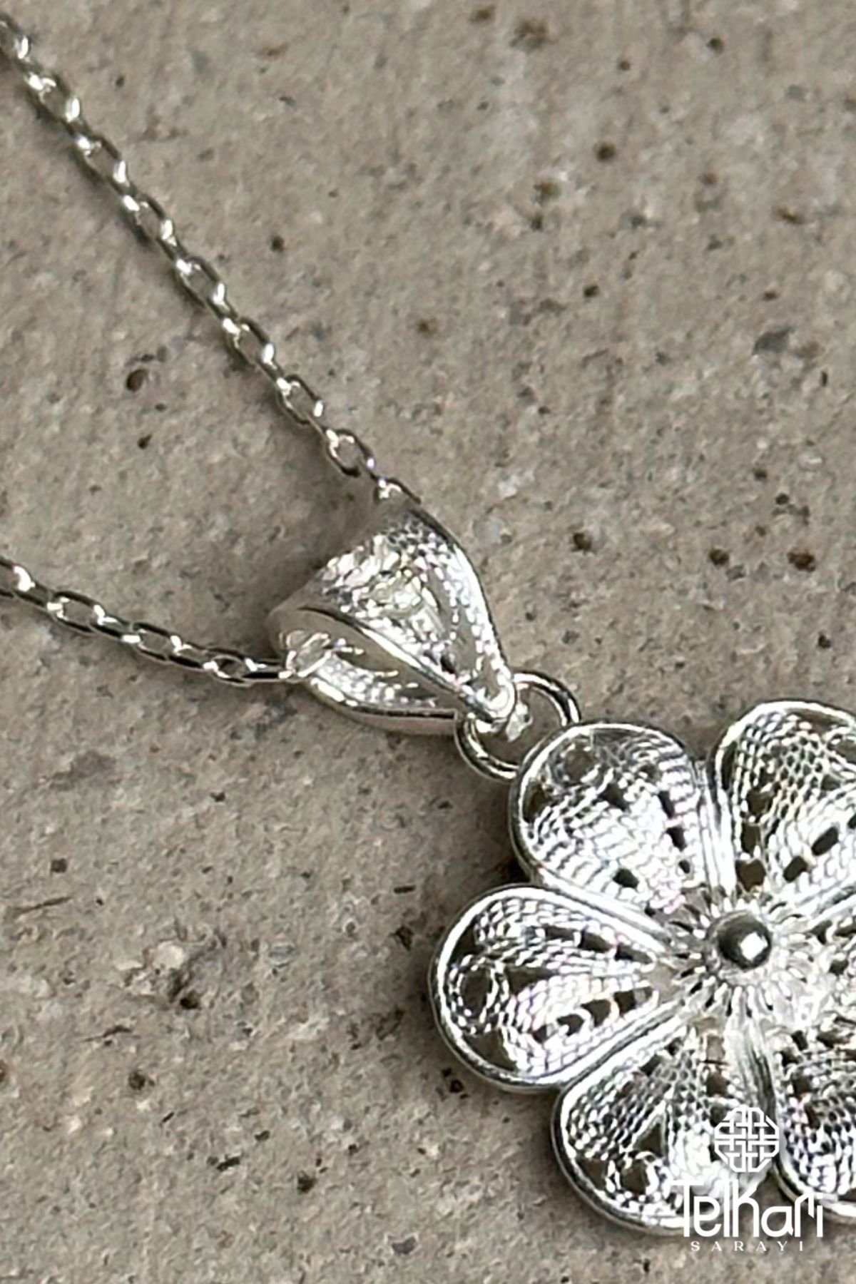 Mardin Gümüş Kolye