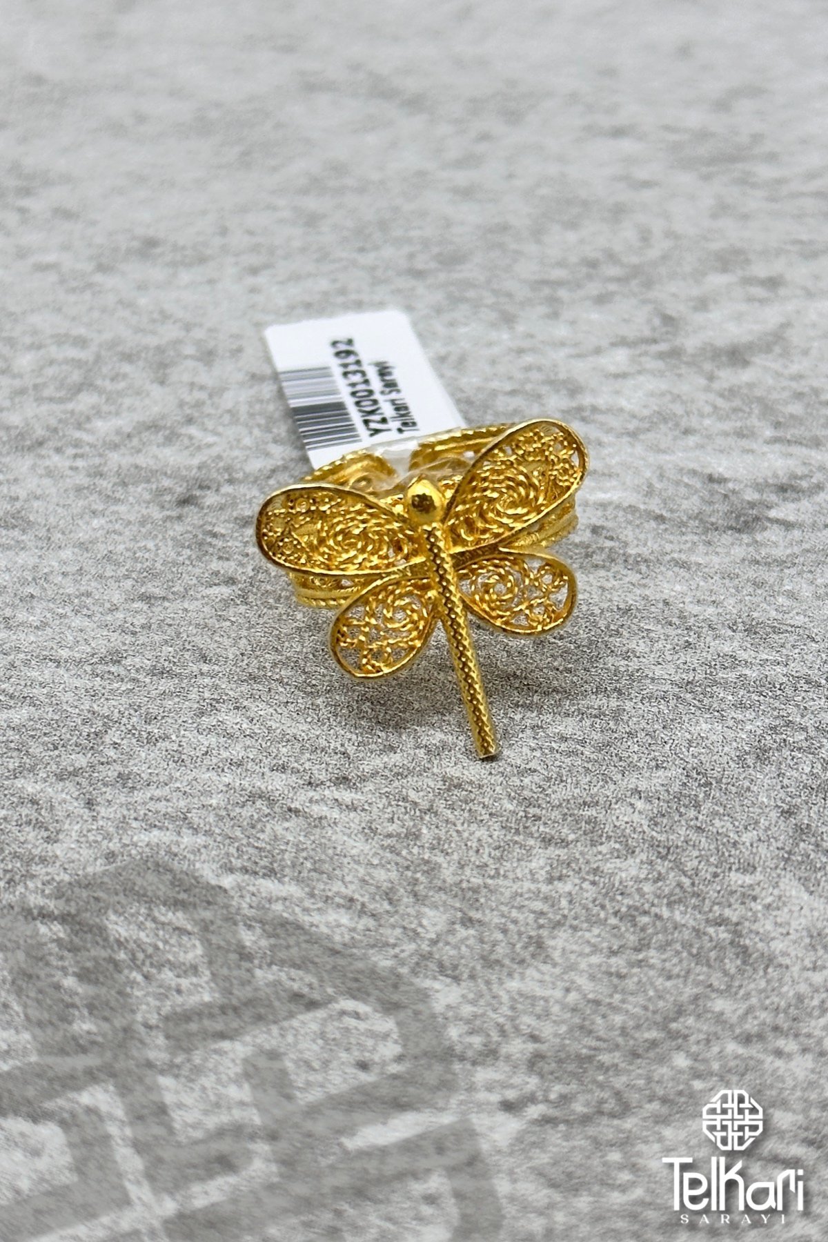 Yusufçuk Gold Gümüş Telkari Yüzük