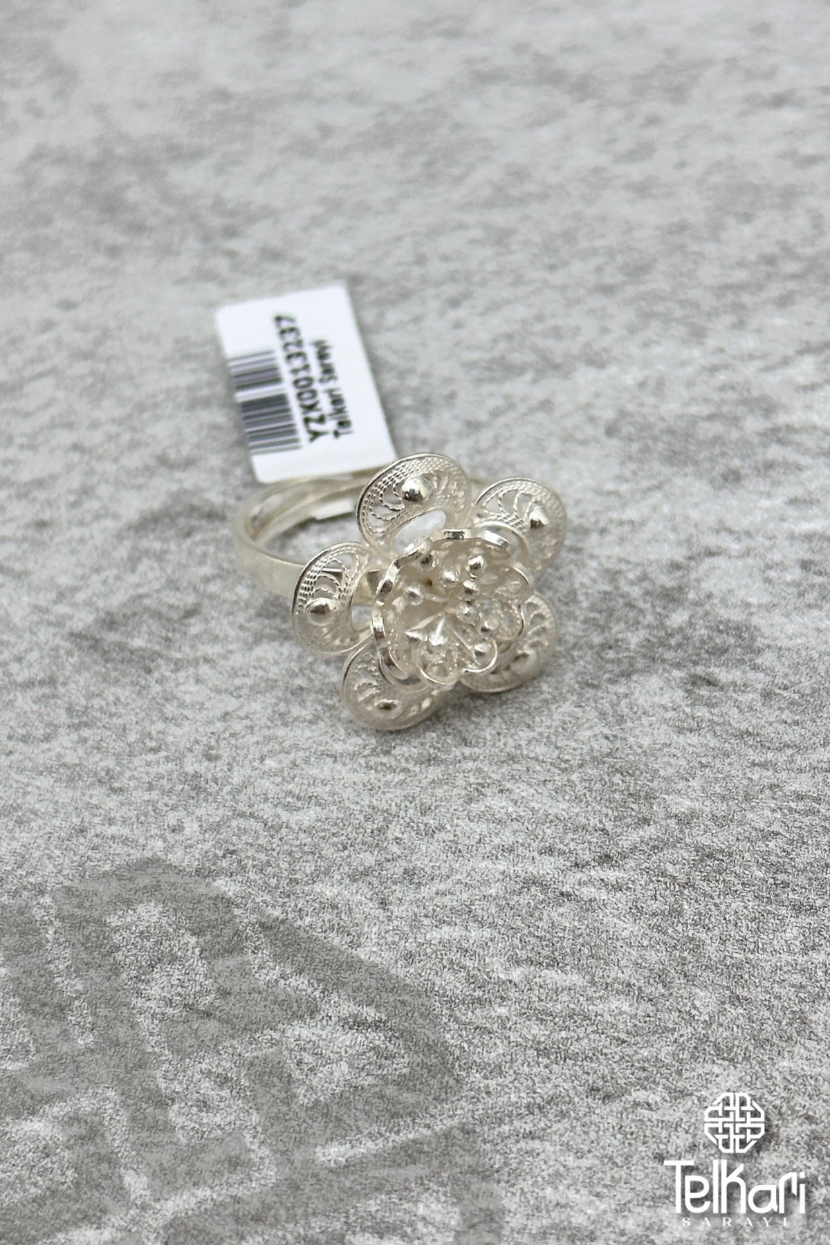 Gümüş Telkari Yüzük