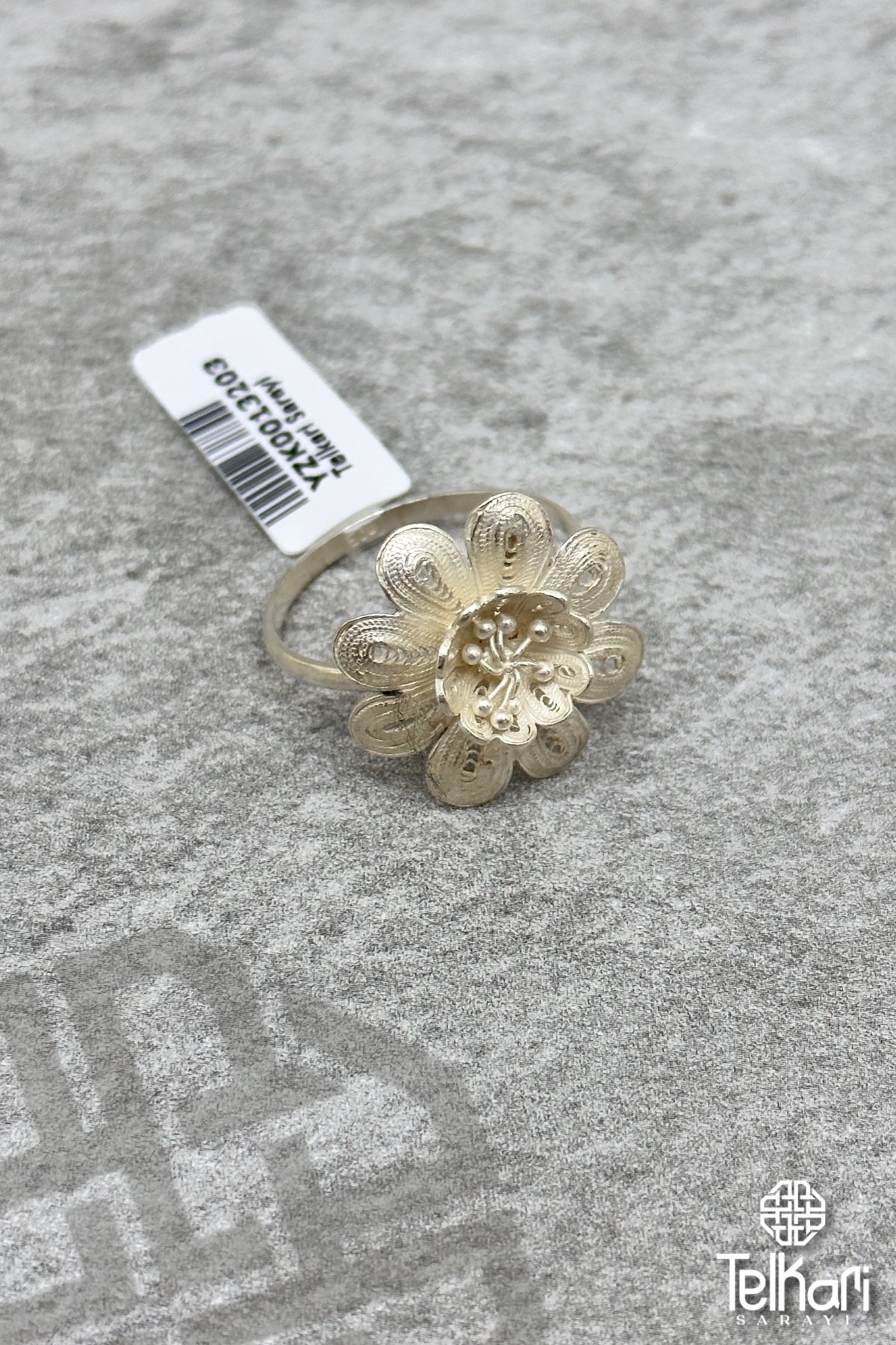 Gümüş Telkari Yüzük