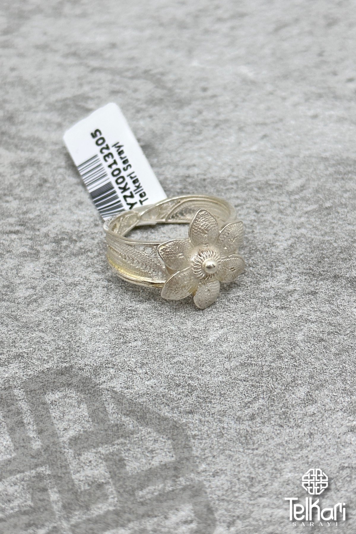 Klasik Gümüş Telkari Yüzük