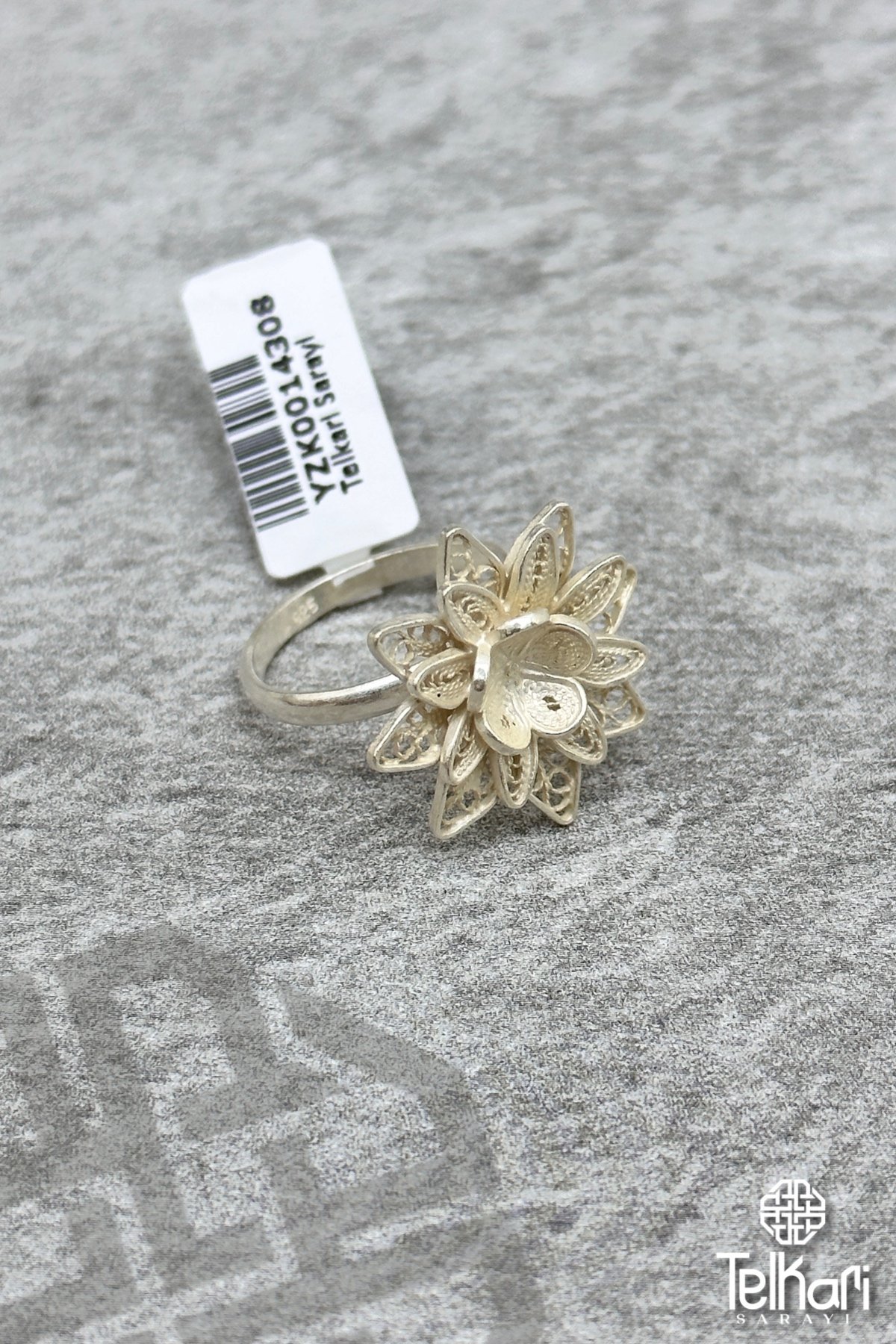 Gümüş Telkari Yüzük