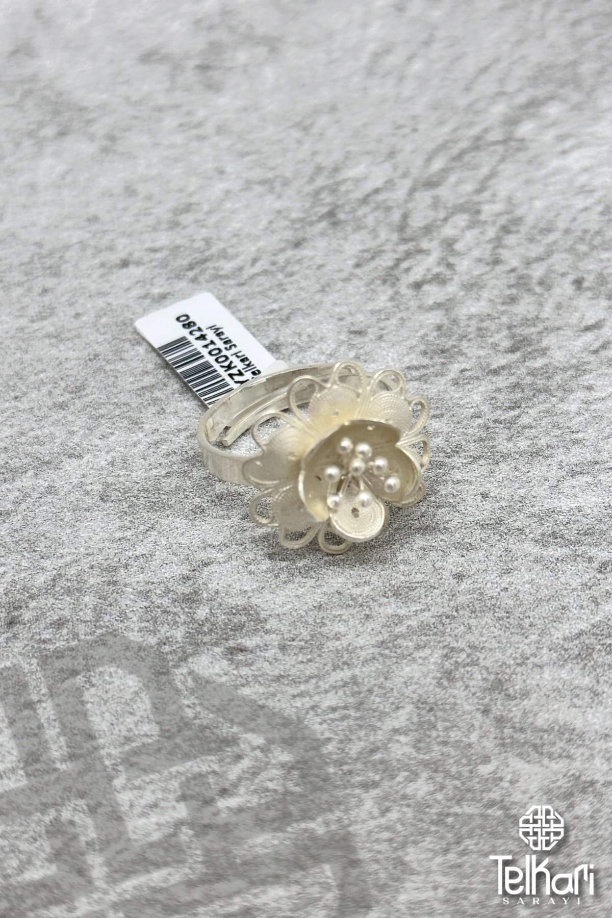 Gümüş Telkari Yüzük