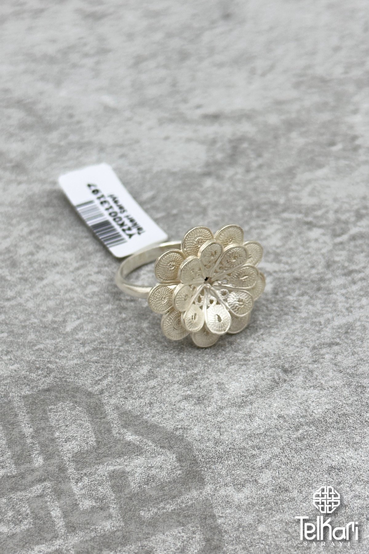 Gümüş Telkari Yüzük