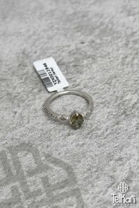 İnce Sıra Taşlı Renk Değiştiren Sultan Taşlı Gümüş Yüzük