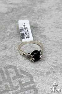 Onix Taşlı Gümüş Markazit Yüzük