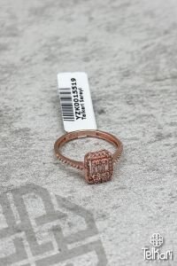 Baget Model Bayan Rose Gümüş Yüzük