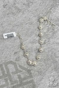 Top Model Motifli El İşçilikli Gümüş Midyat Telkari Bileklik