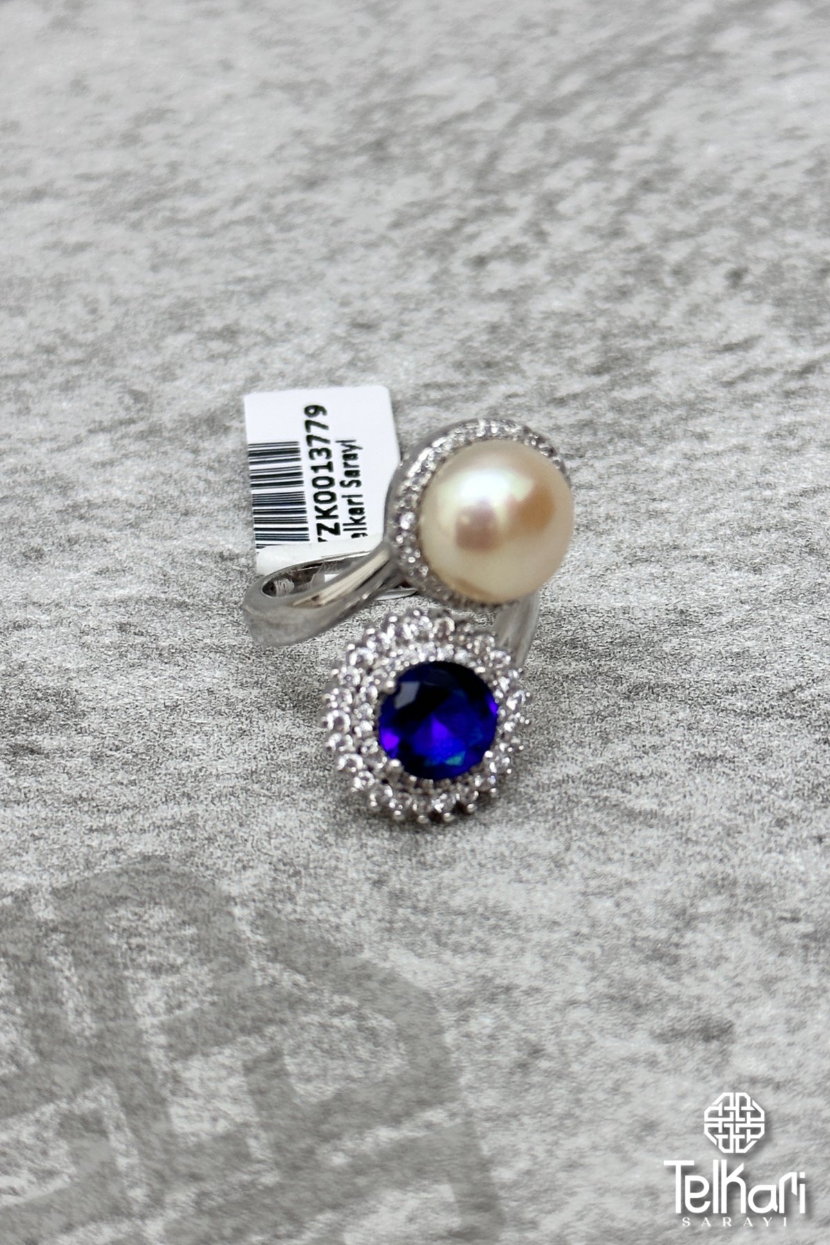 Çift Başlı Ayarlanabilir Gümüş Yüzük