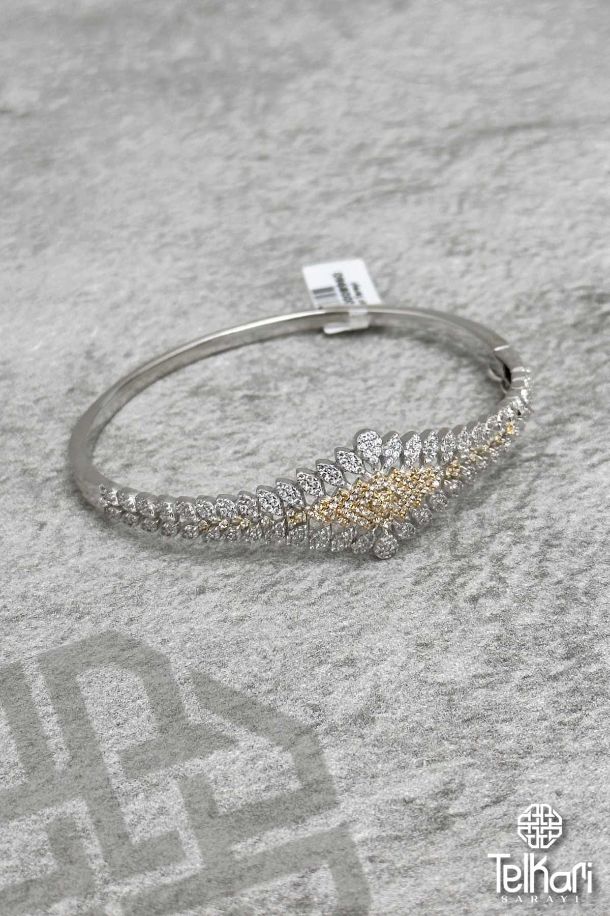 Özel Seri Taşlı Gümüş Bileklik