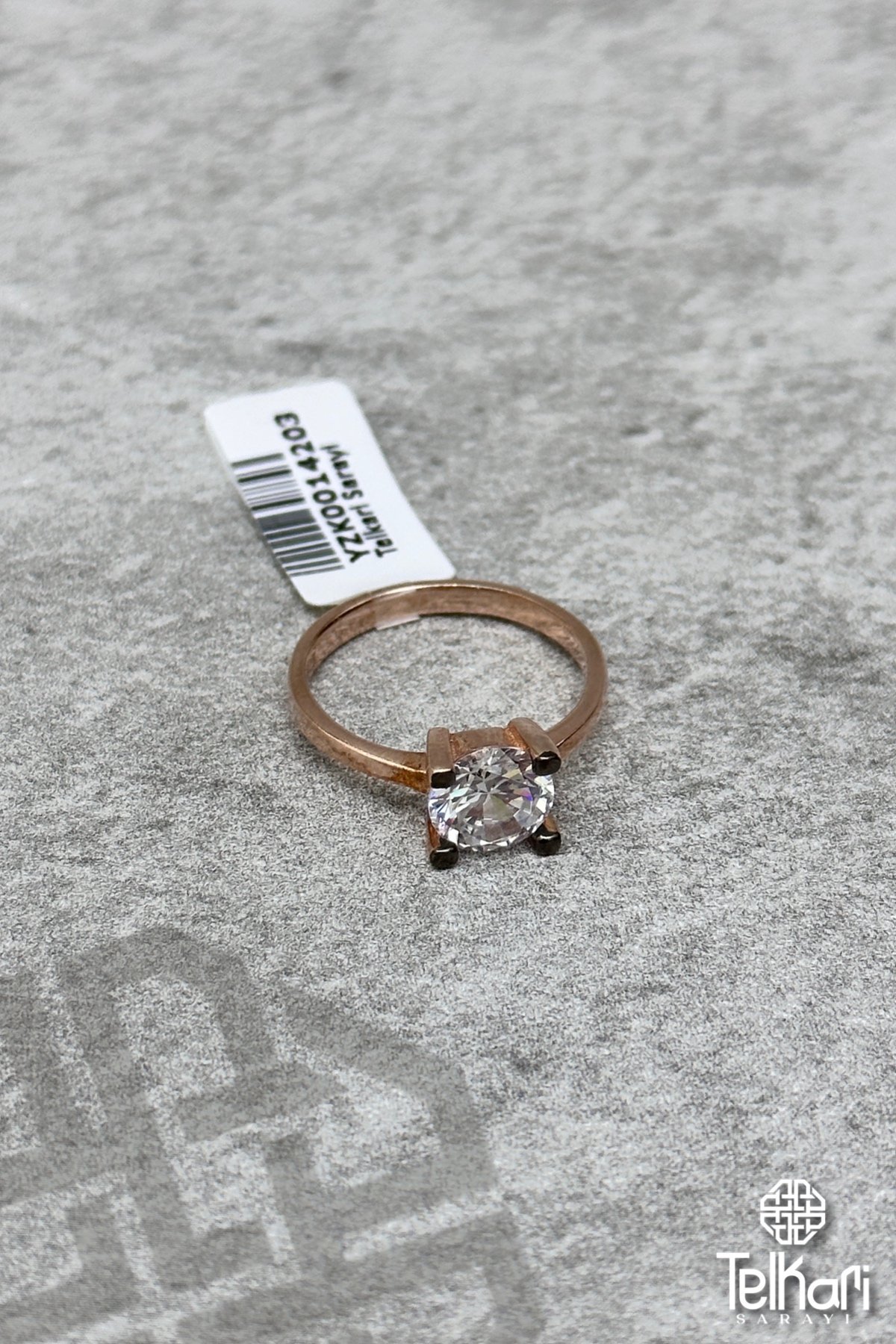 Tektaş Rose Gümüş Yüzük