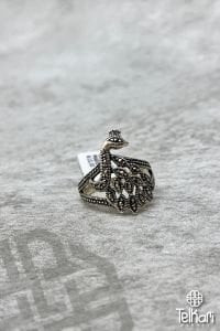 Tavuskuşu Model Gümüş Markazit Yüzük