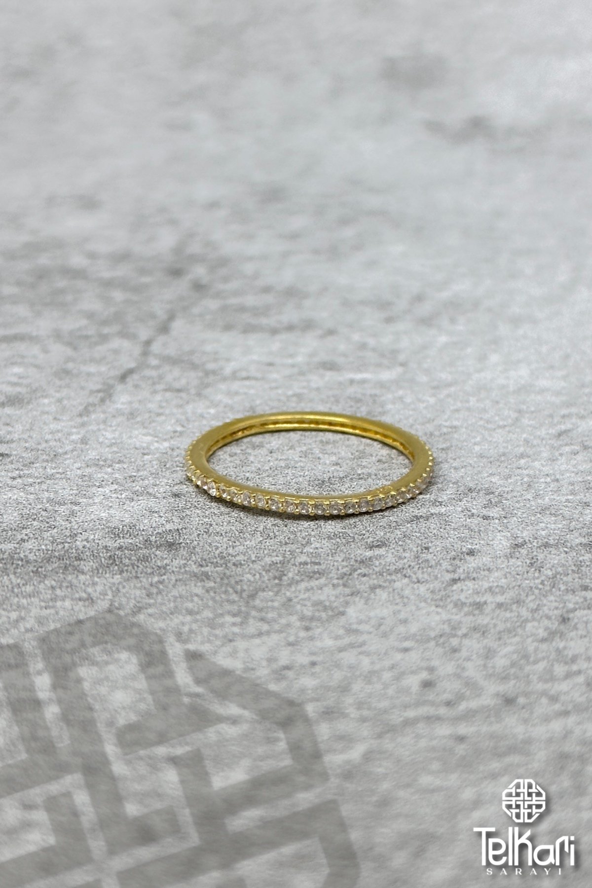 Tamtur İnce Şık Gümüş Yüzük