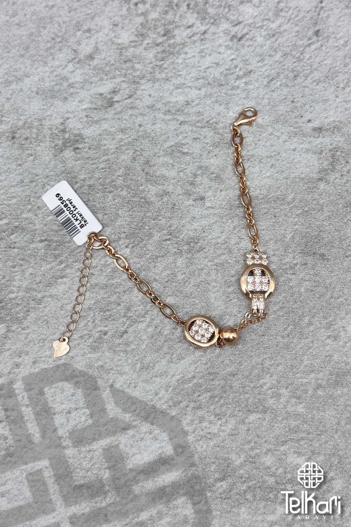 Trend Rose Gümüş Bileklik