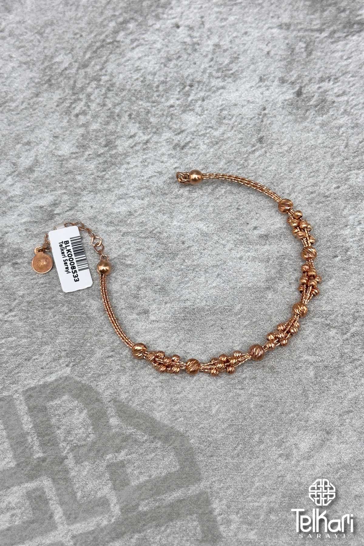 Trend Dorika Rose Gümüş Bileklik