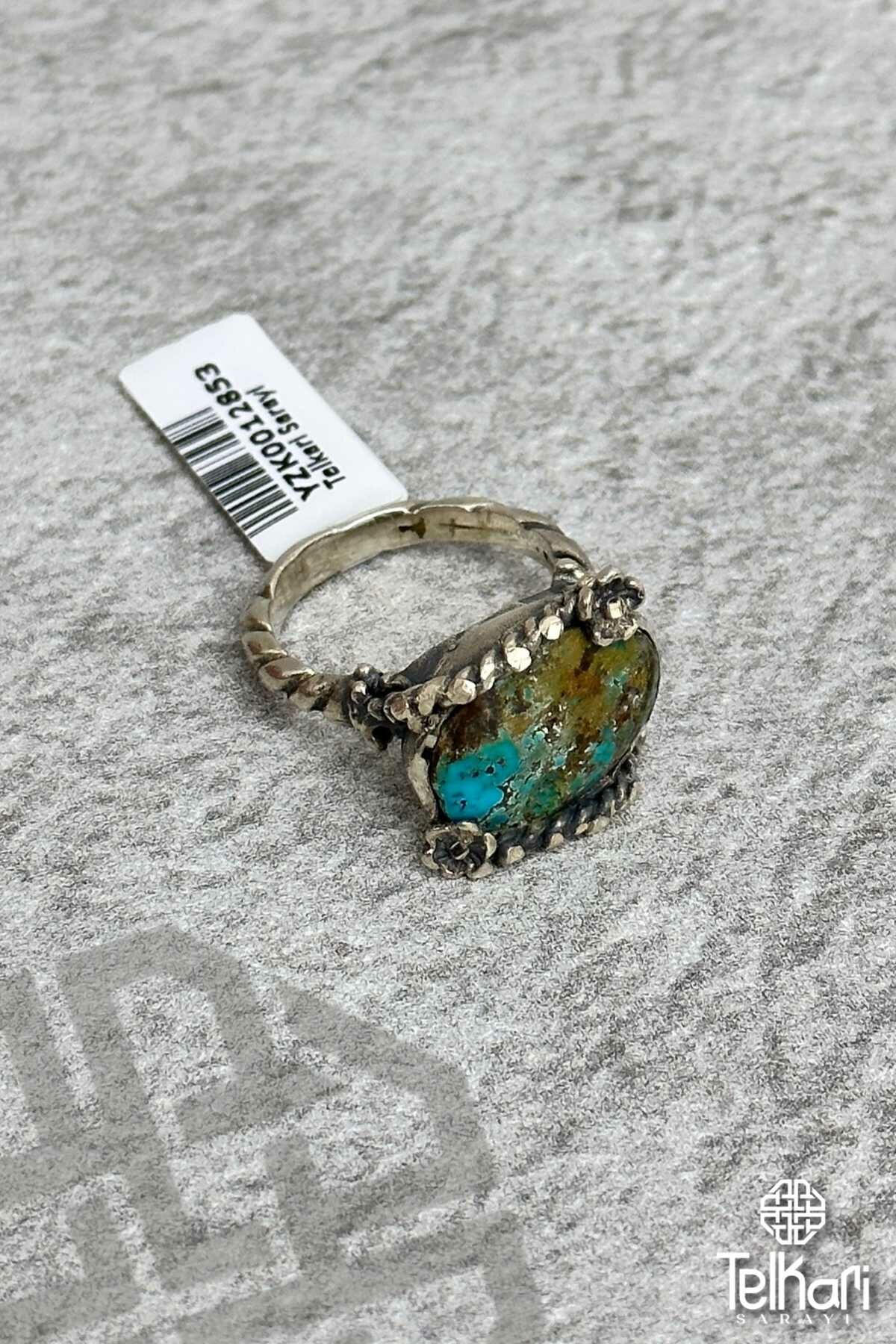 Firuze Taşlı Otantik Gümüş Yüzük