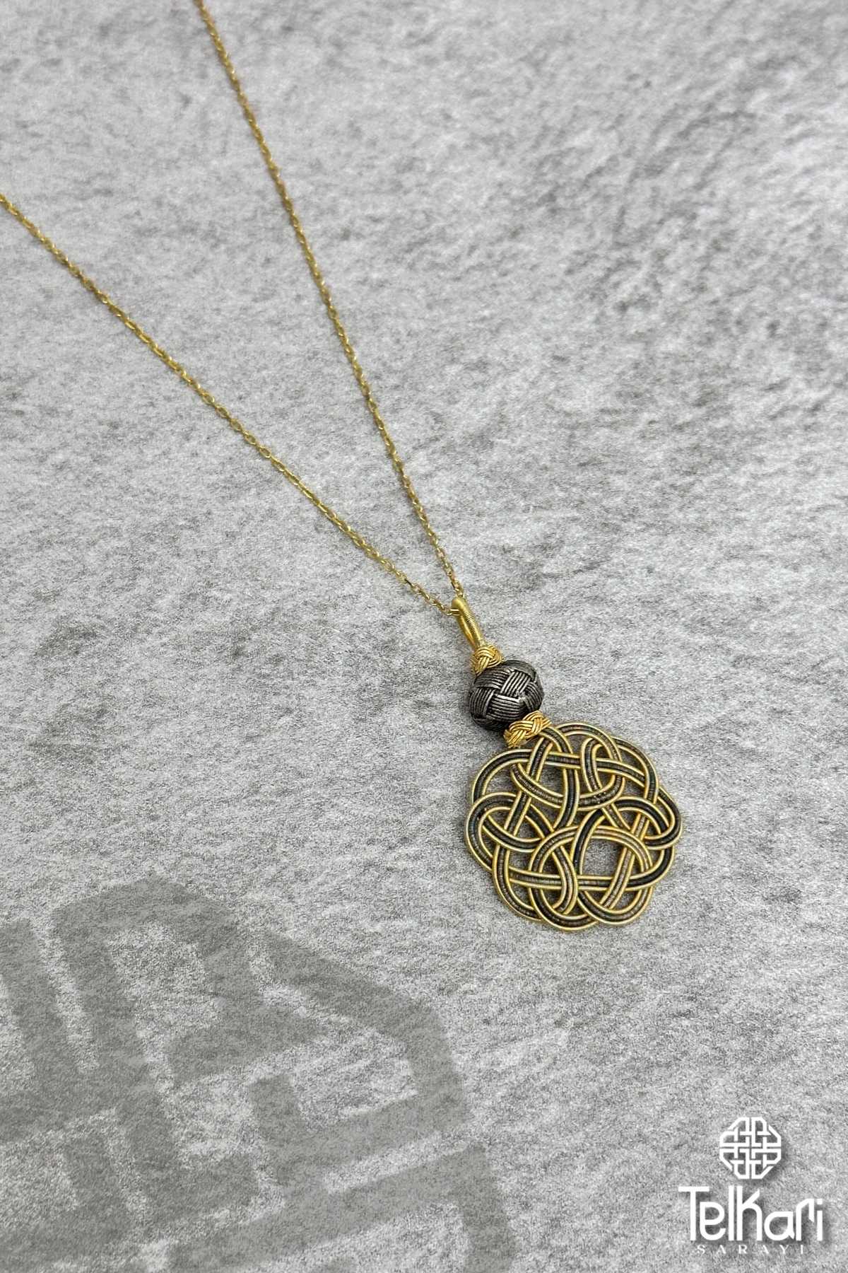 Kazaziye Gümüş Kolye