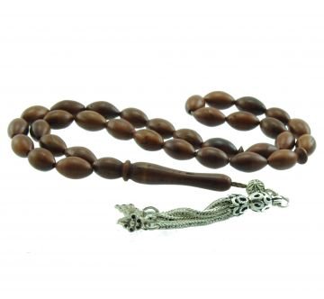 Gümüş Püsküllü Kuka Tesbih