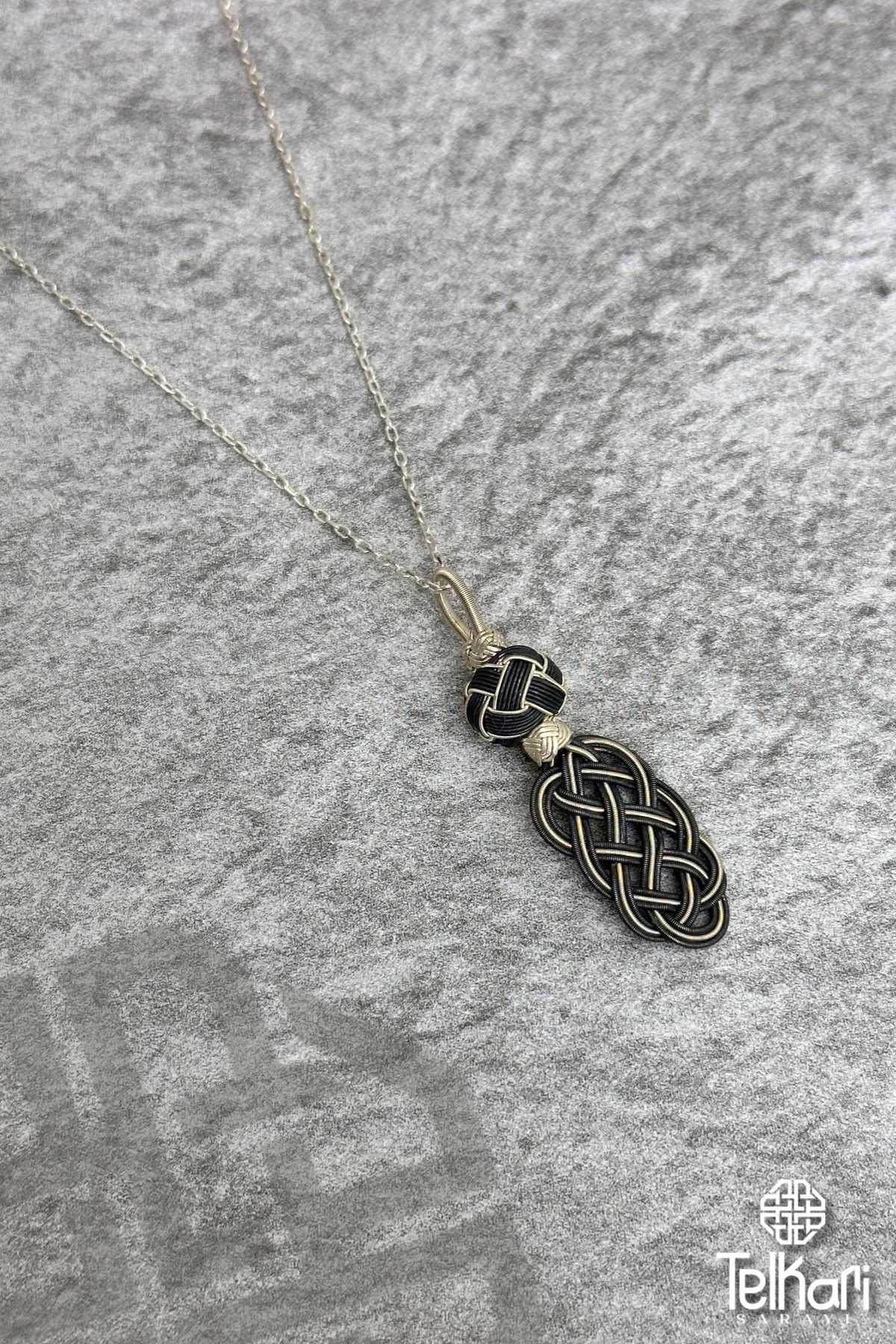 Kazaziye Gümüş Kolye