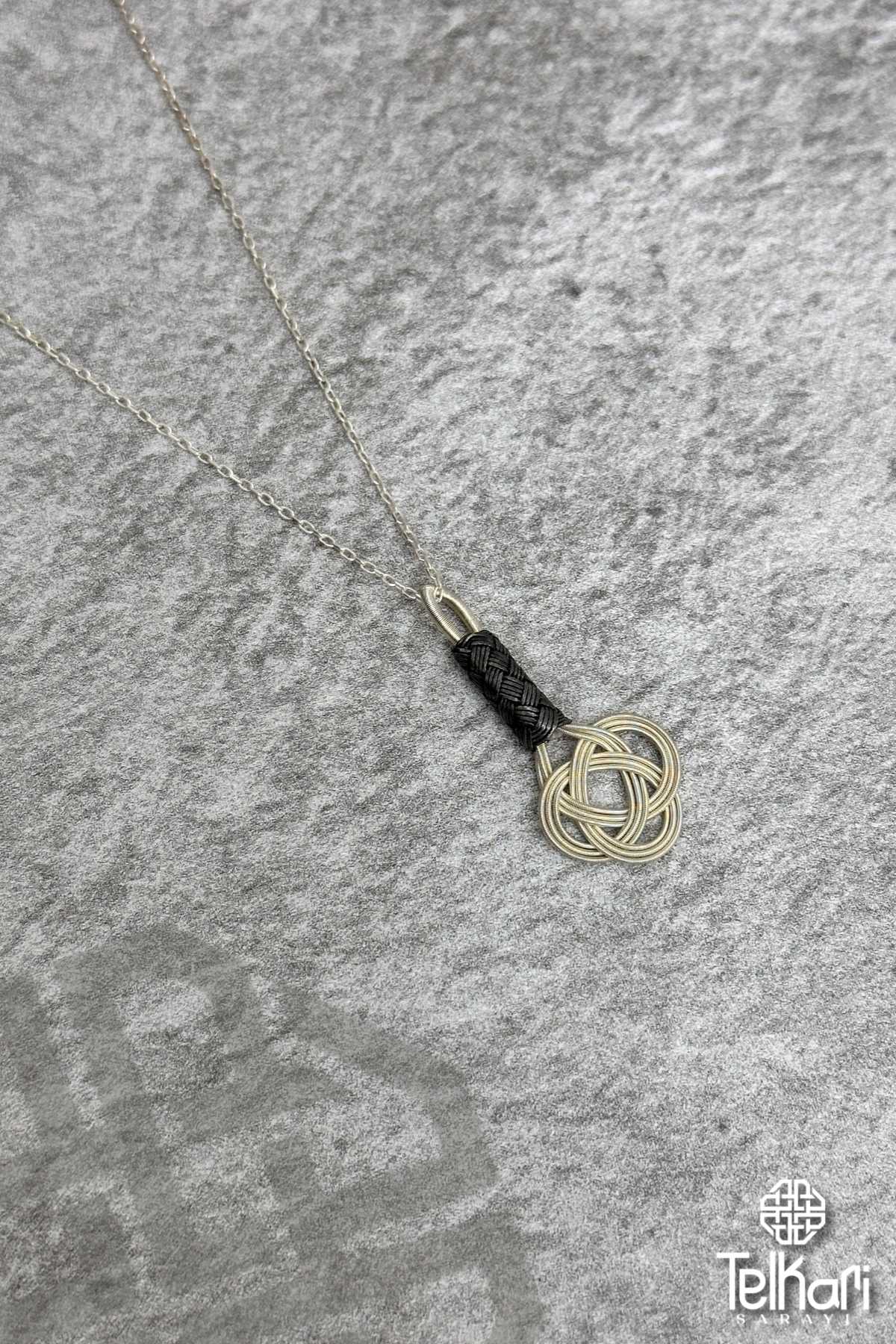 Kazaziye Gümüş Kolye