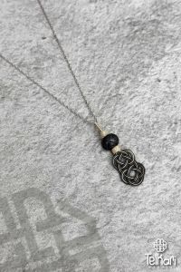 El İşçiliği Kazaziye Gümüş Kolye