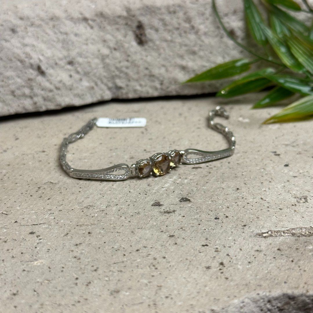 Renk Değiştiren Sultan Taşlı Gümüş Bileklik