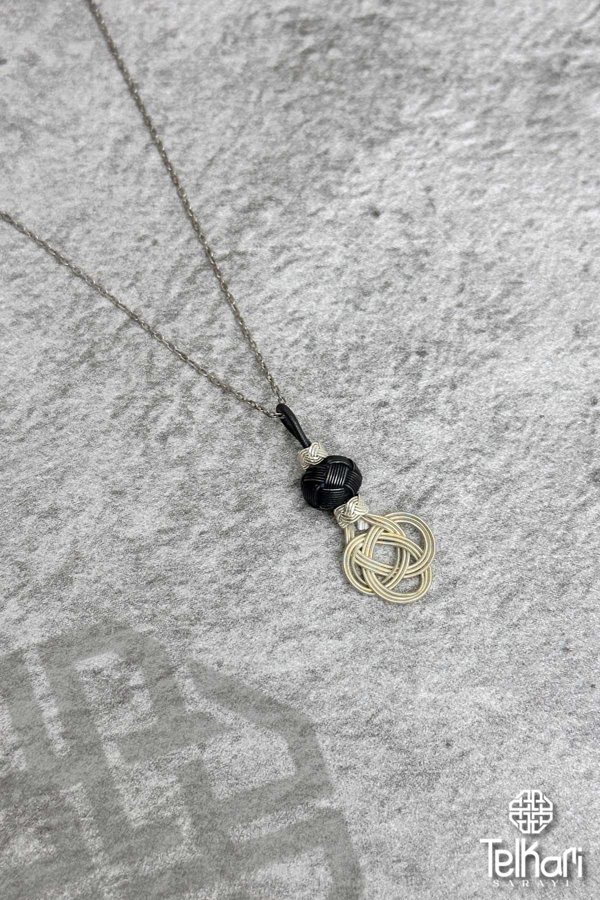 Kazaziye Gümüş Kolye