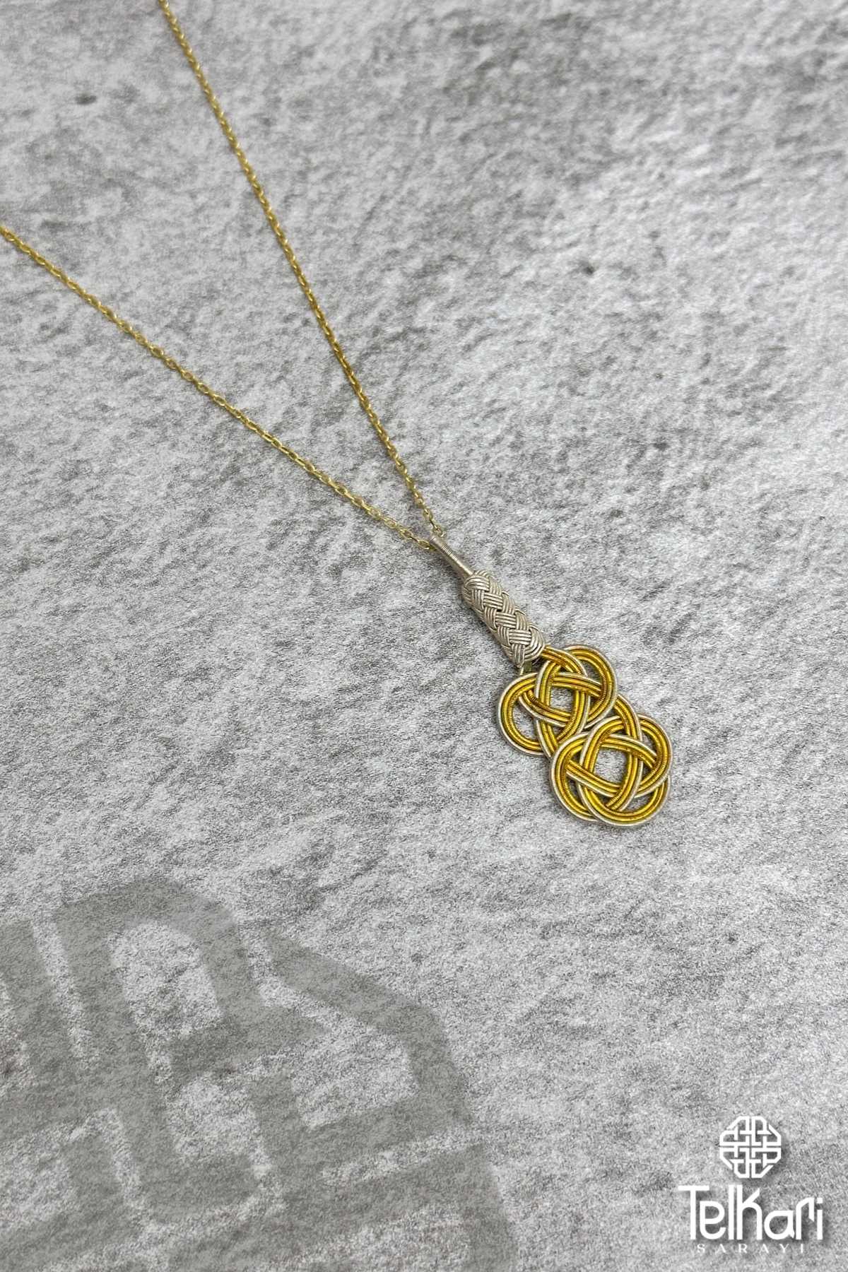 Kazaziye Gümüş Kolye