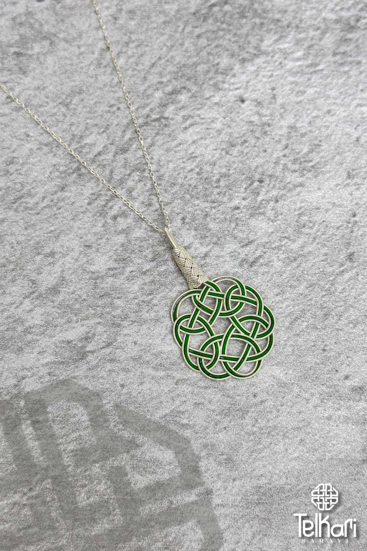 Kazaziye Gümüş Kolye