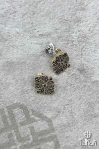 Özel Seri Gümüş Markazit Küpe