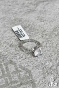 Damla Model Tektaş Gümüş Yüzük