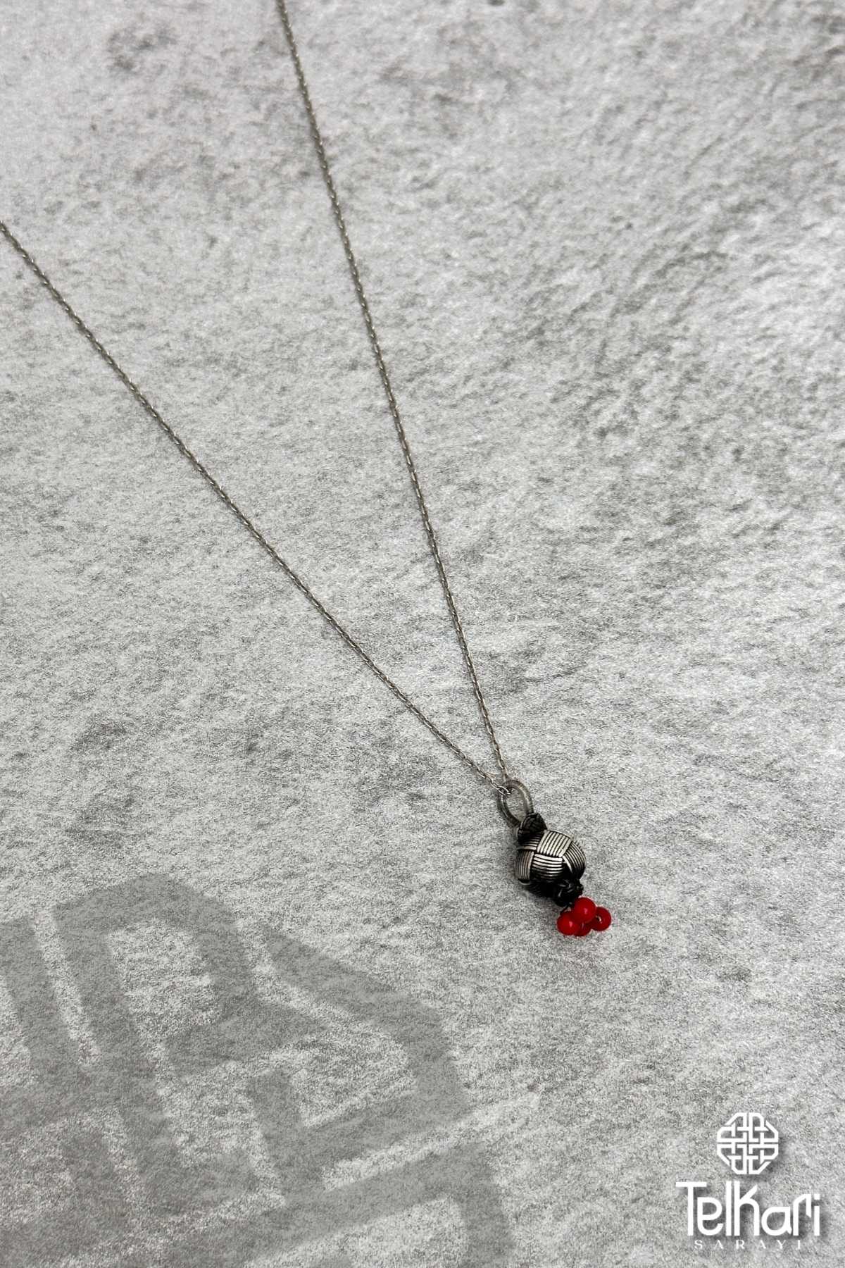 Kazaziye Gümüş Kolye