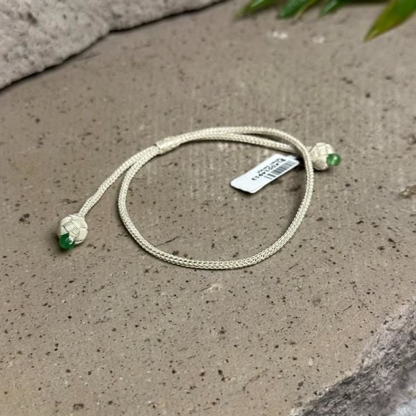 El Örmesi Ayarlanabilir 1000 Ayar Gümüş Kazaziye Kadın Bileklik