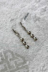 3 Taşlı Renk Değiştiren Sultan Taşlı Gümüş Küpe