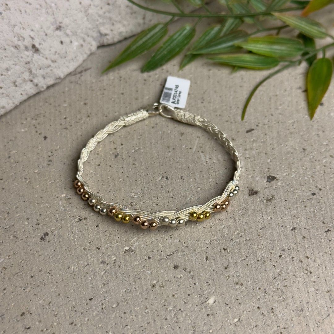 Gümüş Örme Dorika Kazaziye Kadın Bileklik