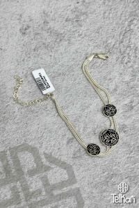 Midyat Hasırı Gümüş Bileklik