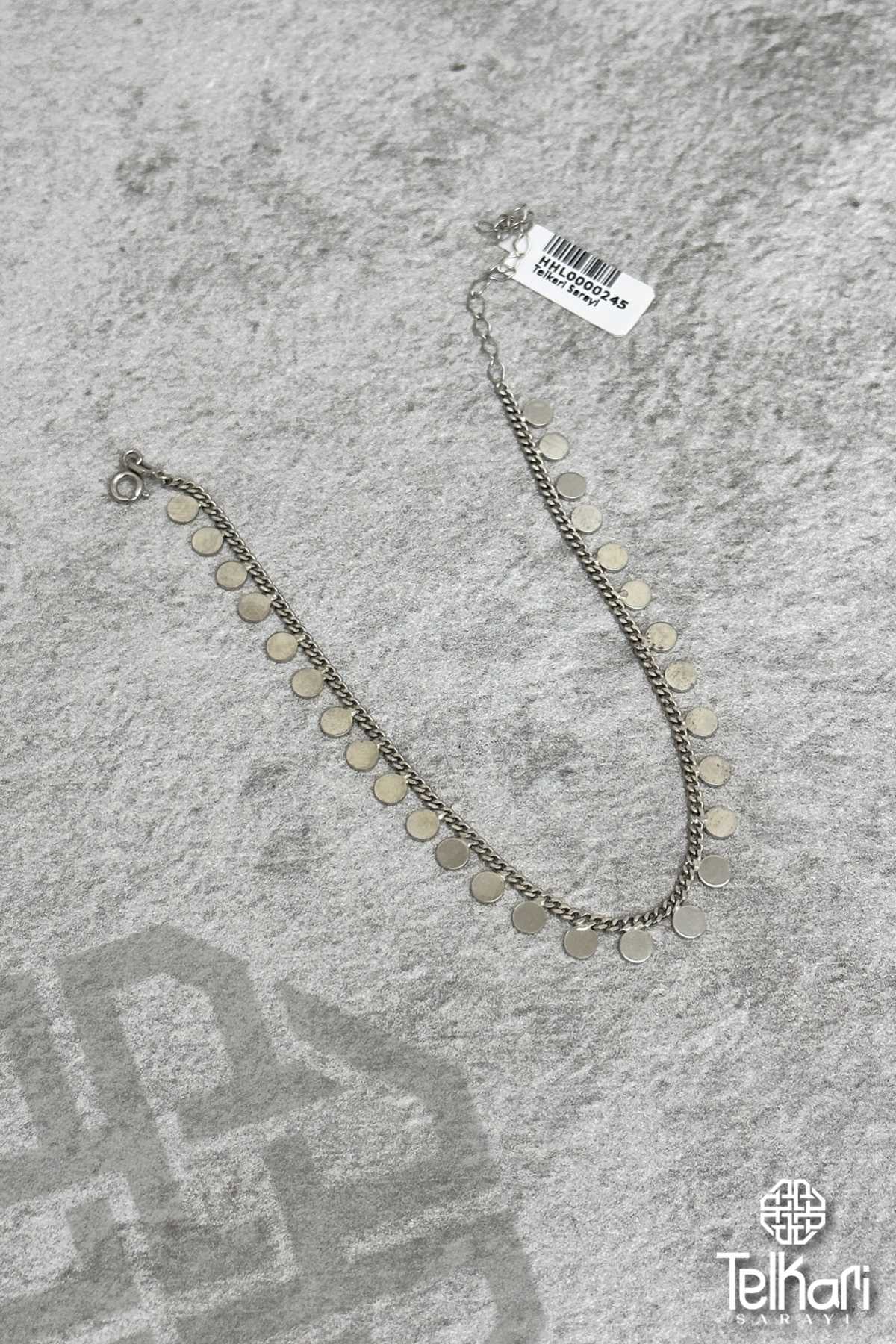 Sallantılı Gümüş Halhal